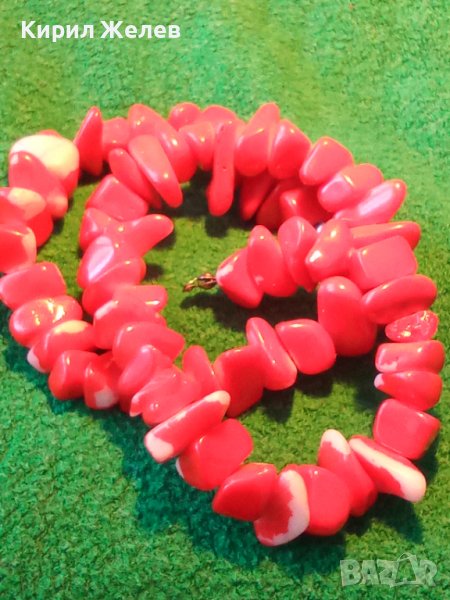 ЧЕРВЕНО КОЛИЕ от КАМЪНИ СТАРО и КРАСИВО 8150, снимка 1