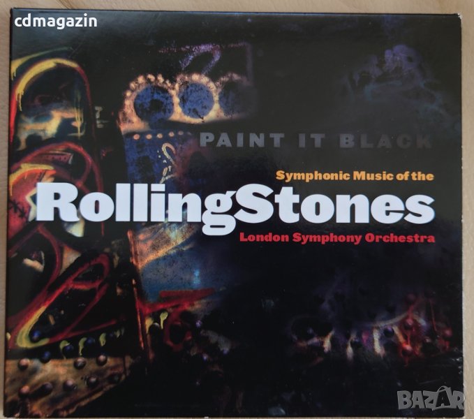 Компакт дискове CD Rolling Stones - Paint It Black - Symphony Music Of The Rolling Stones, снимка 1