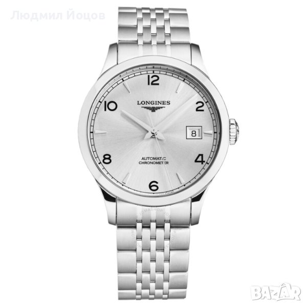 Мъжки часовник LONGINES Record Automatic Silver НОВ - 3249.99 лв., снимка 1