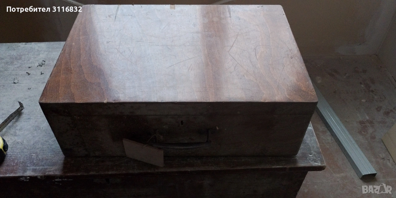 Дървен куфар , снимка 1