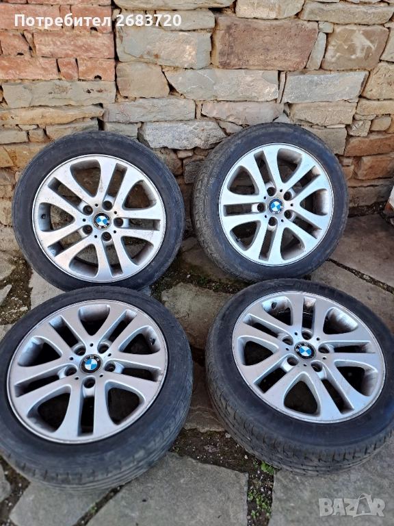 Летни джанти  17 за BMW с гуми 205/50 R17, снимка 1