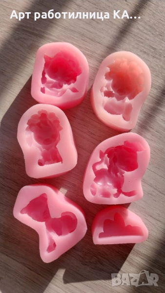 Силиконов молд/какъп Лъвчета, снимка 1