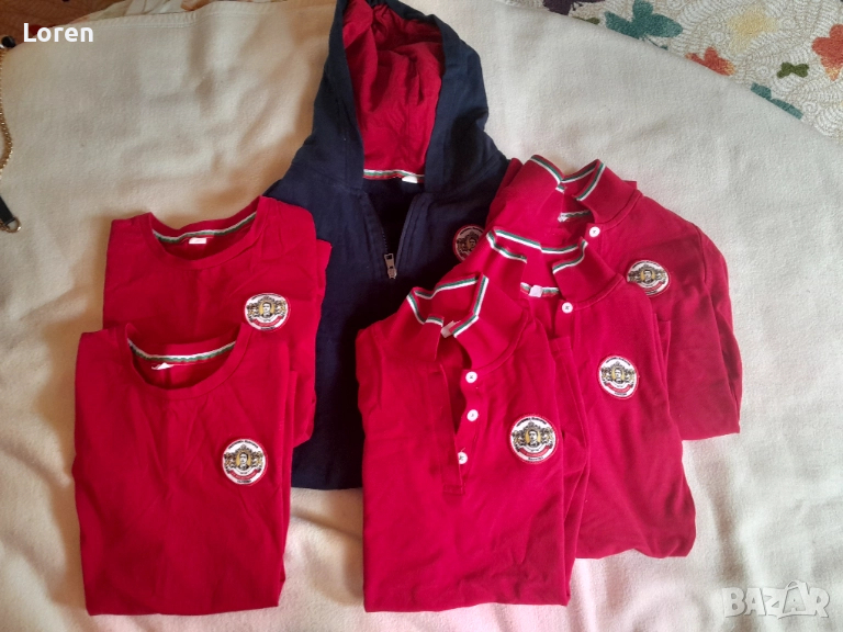 Ново!Училищен комплект от четири тениски,една блуза с дълъг ръкав и един суичер, снимка 1