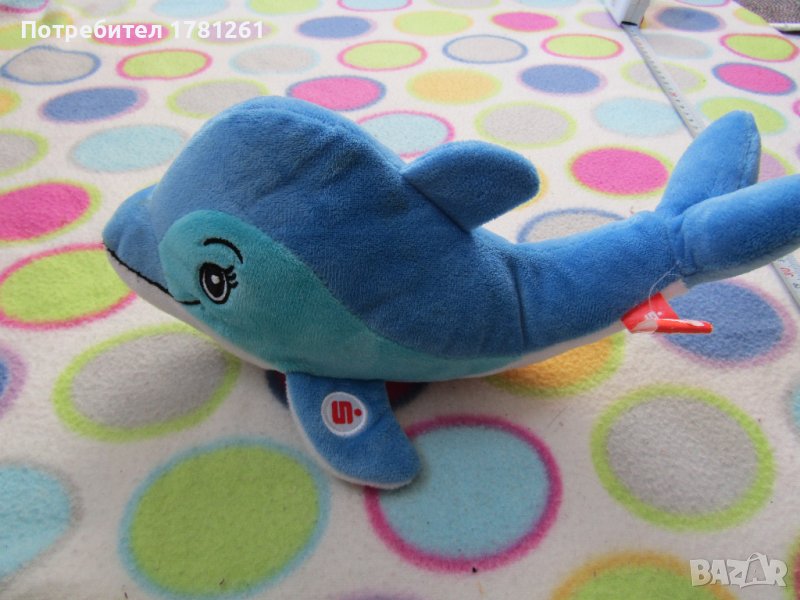 Плюшена играчка делфинче, снимка 1