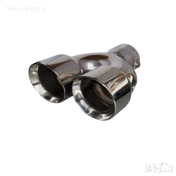 Накрайник ауспух 348 входа-60мм изхода-160/75мм, снимка 1