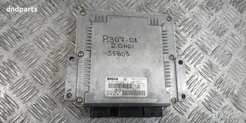 Компютър Peugeot 307 2.0HDI 2001г. 0281010779 9644606180 , снимка 1