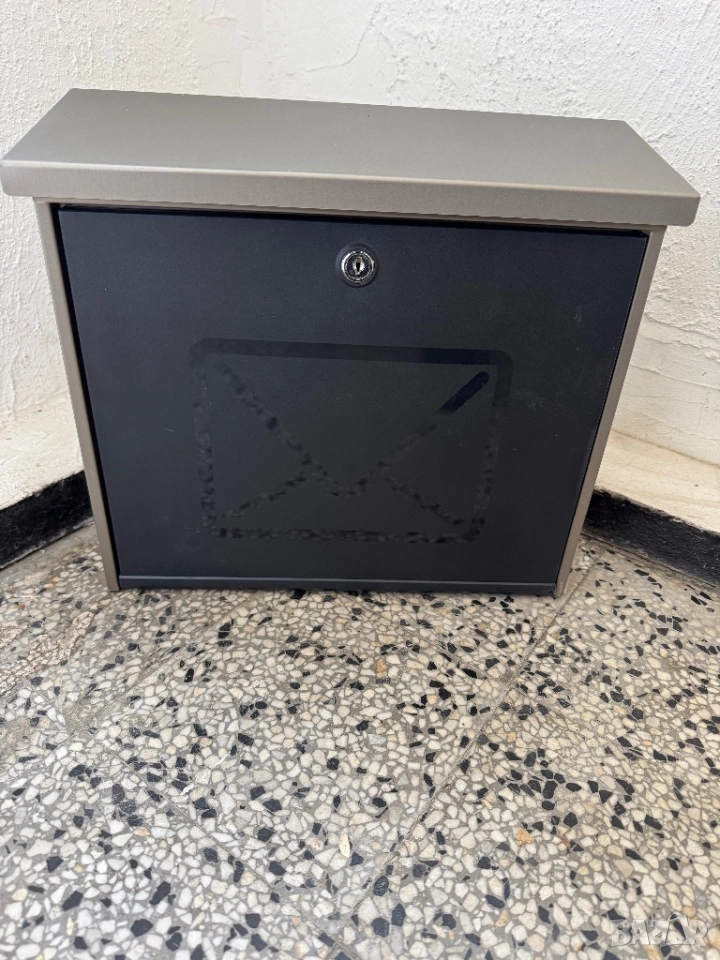 Пощенска Кутия Burg Wachter Lucca 3713 Ni Letter Post Box – Стилна и Здрава за Дом или Офис!, снимка 1