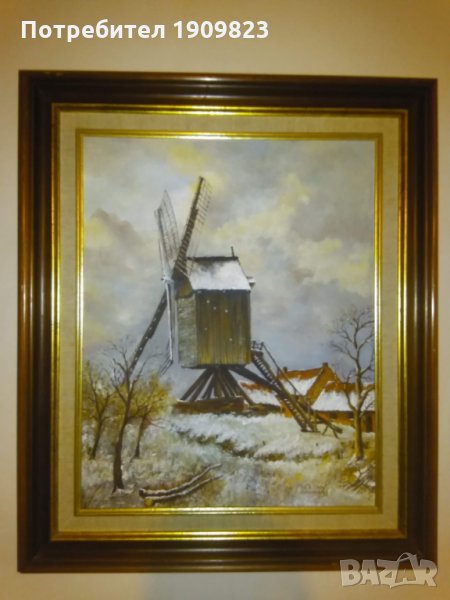 Масло върху платно, снимка 1