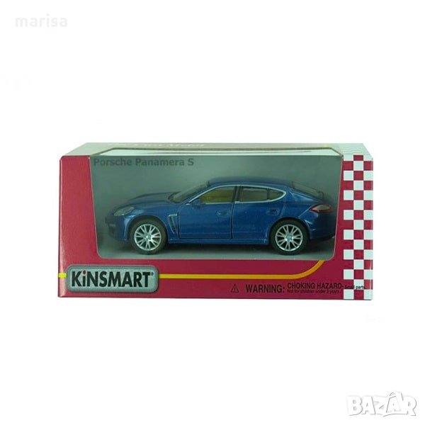 Метална количка Kinsmart Porsche Panamera S, в кутия Код: 520403, снимка 1