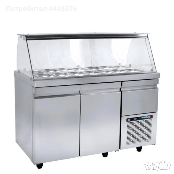 Професионална хладилна витрина за салати, снимка 1