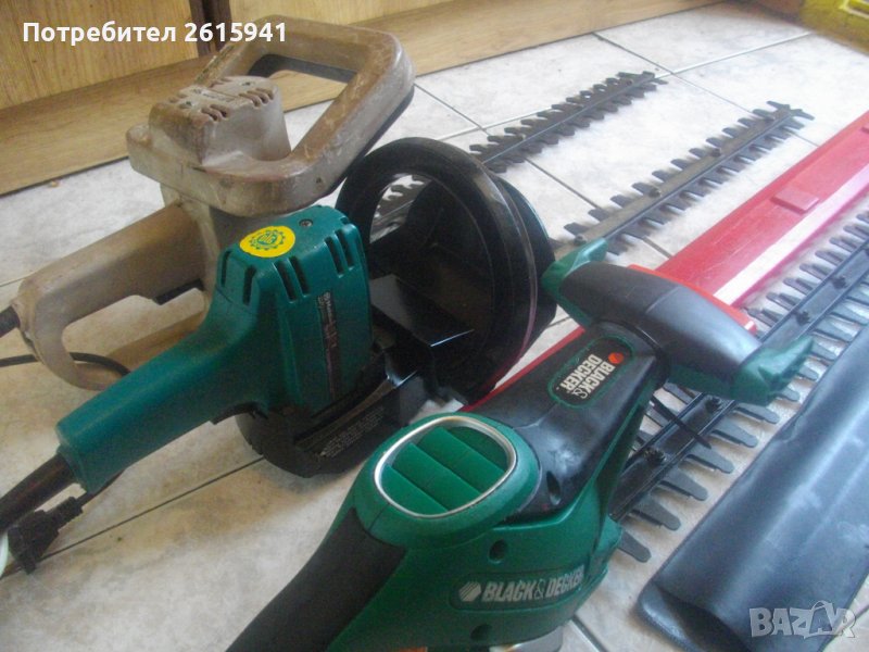 METABO/Black Decker/HS460-500W-400W-350W-Англия/Германия-Храсторез-ОТЛИЧЕН-Реже 16-20мм, снимка 1