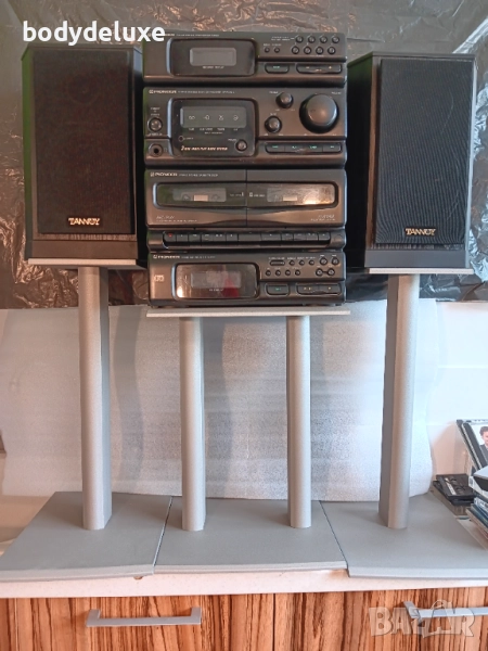 дървени стойки за тонколони и аудио системи, снимка 1