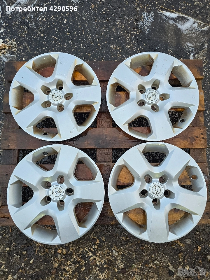 Тасове 16 цола за Opel / Опел , снимка 1