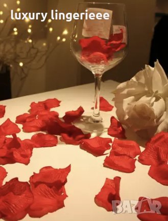 Свети Валентин, Листа от рози, романтична декорация, подаръчна декорация, изненада, снимка 1