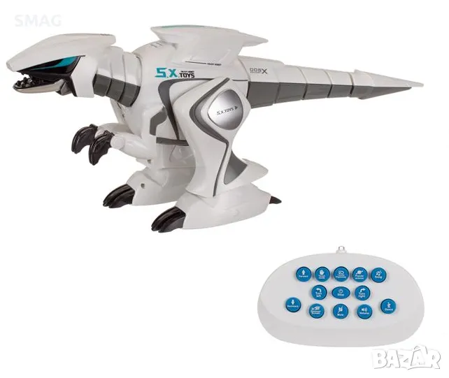 Играчка робот динозавър със сензор за докосване и инфрачервена връзка S_1219315, снимка 1