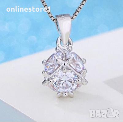 Сребърно колие - Принцеса Код: K107, снимка 1