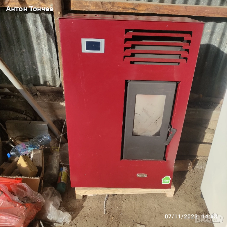 Камина без водна риза, снимка 1