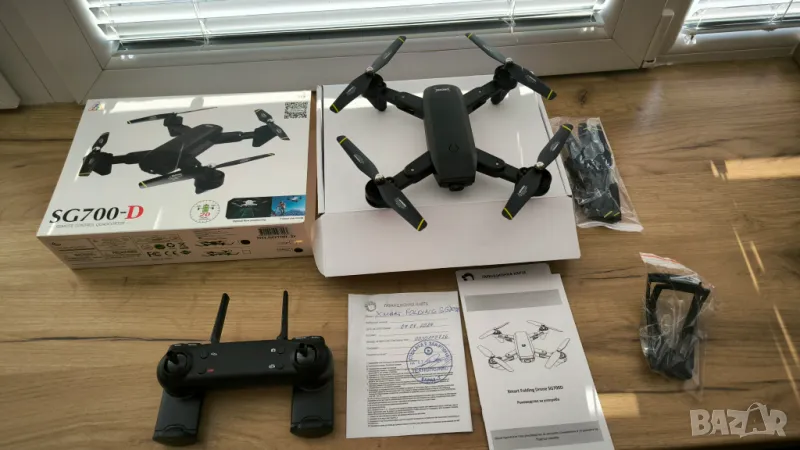 НОВ Дрон Xmart SG700D, 1080p, FPV, Сгъваем, снимка 1