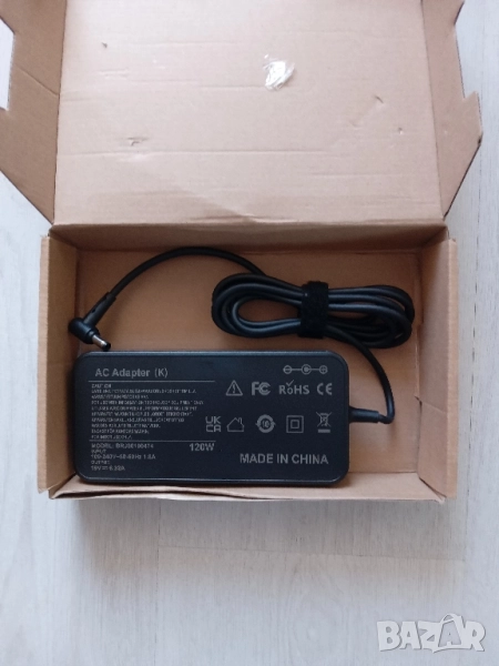 Продавам зарядно за лаптоп Asus 120W / ROG / ZenBook Pro, снимка 1