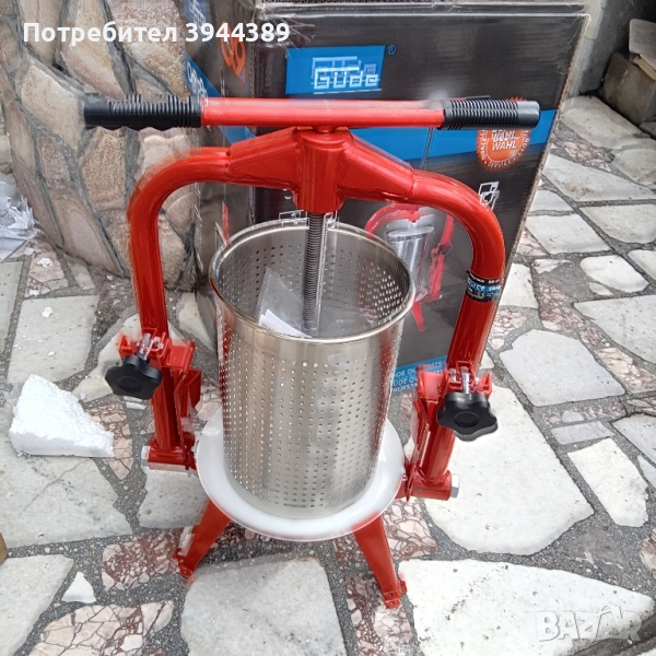 преса за грозде , снимка 1