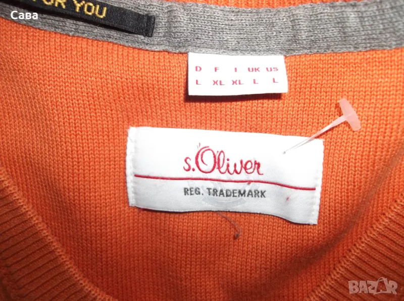 Пуловер S.OLIVER  мъжки,М-Л, снимка 1