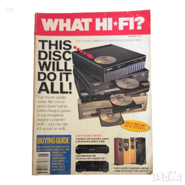 Списание What HI-FI? юни 1997, снимка 1