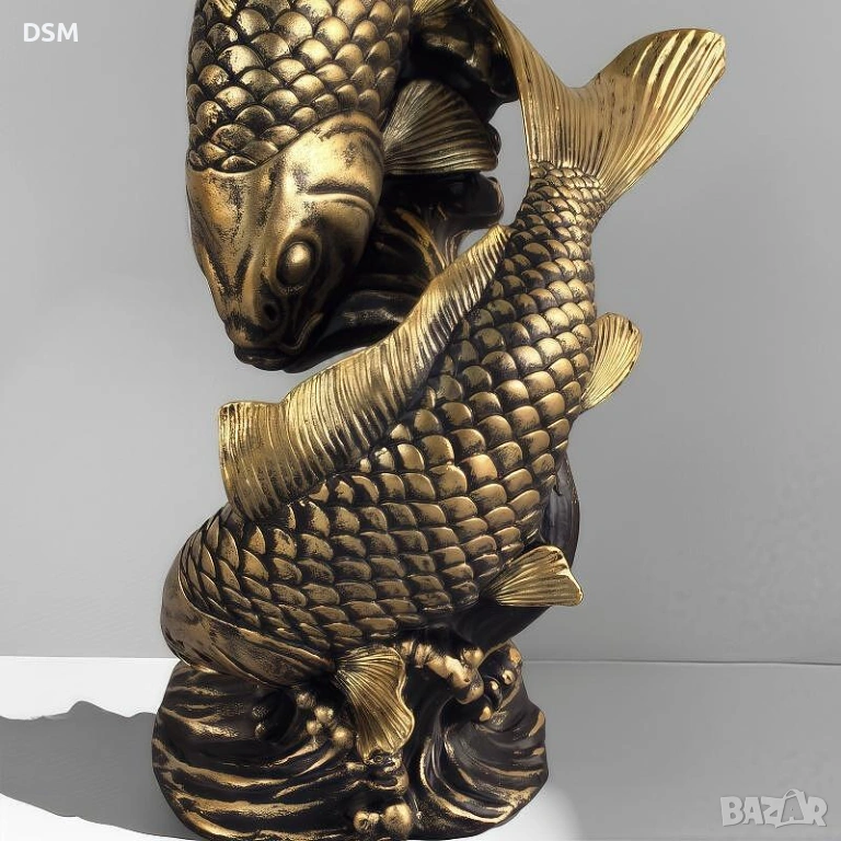 Нова Статуетка Риба - Фигура за Декорация - Шаран -470см, снимка 1