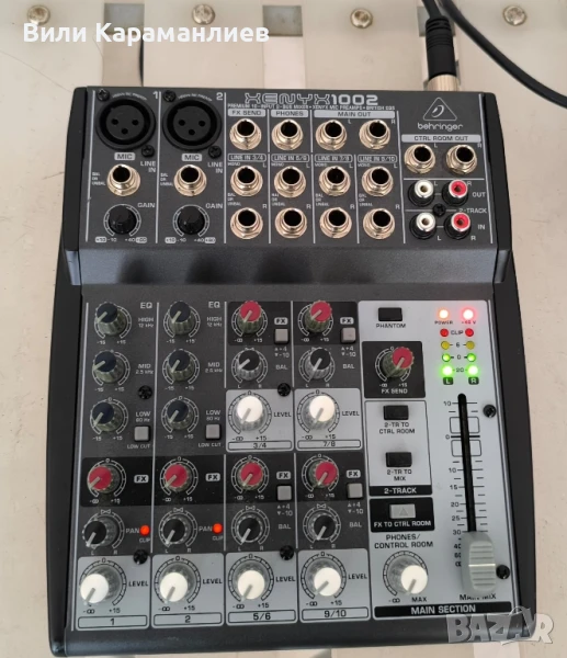 BEHRINGER XENIX 1002, смесител с ефекти., снимка 1