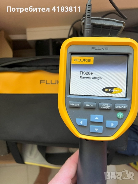 Термовизионна камера FLK-TIS20+ MAX 9HZ, LCD 3.5" (320x240), 120x90, IP54, FLUKE, снимка 1