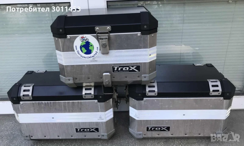 Алуминиеви куфари за мотор, снимка 1