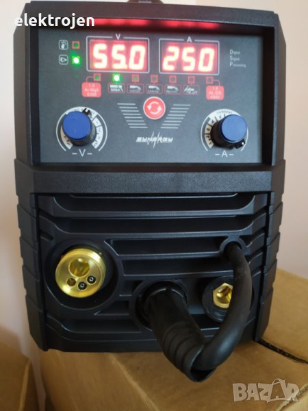 Телоподаващо 250А - Телоподаващ апарат Синергичен за заварки на Алуминий MIG MMA TIG 250 AL, снимка 1