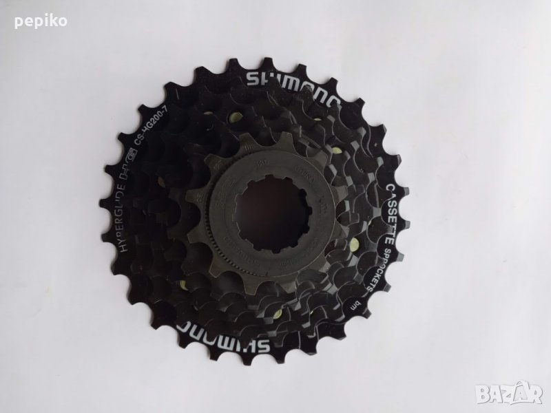 Продавам колела внос от Германия венец касета SHIMANO HIPERGLIDE CS-HG200-7, снимка 1