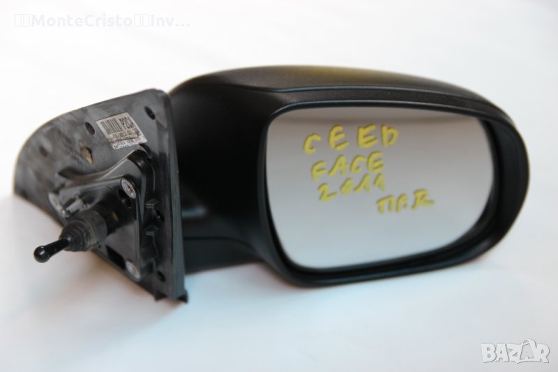 Дясно механично огледало Kia Ceed facelift (2009-2013г.) 876201H005CA / 87620-1H005CA / 876201H005, снимка 1