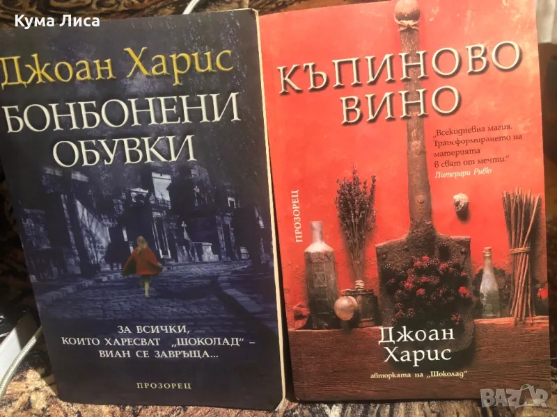 Джоан Харис - Бонбонени обувки и  Къпиново вино , снимка 1
