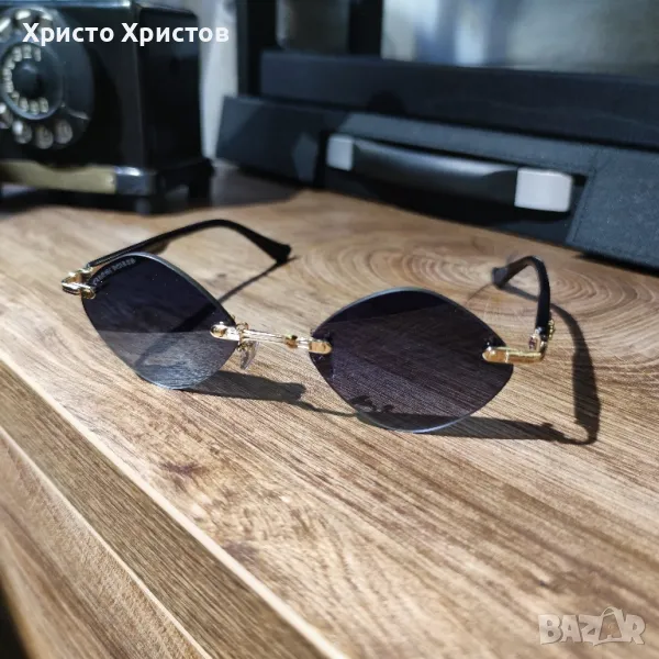 Слънчеви луксозни слънчеви очила Chrome Hearts Deep 3, снимка 1