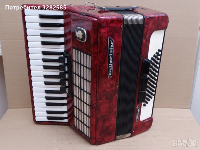 Акордеон Велтмайстер Стела 60 баса, снимка 1