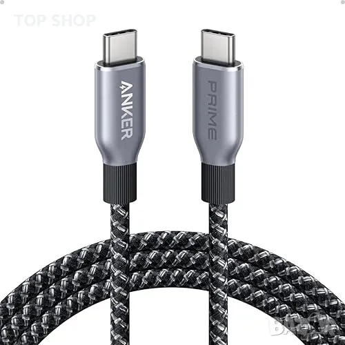 Нов Anker Prime USB-C кабел 240W за iPhone 15, MacBook, iPad, Galaxy, снимка 1