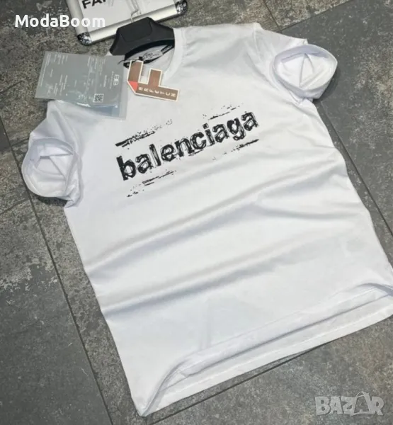 Balenciaga бяла тениска , снимка 1