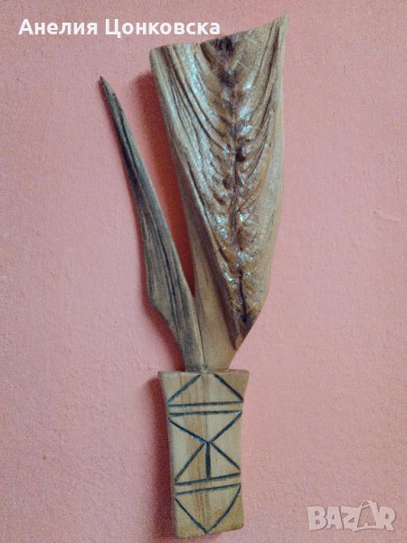 Сувенир от дърво за стена, снимка 1