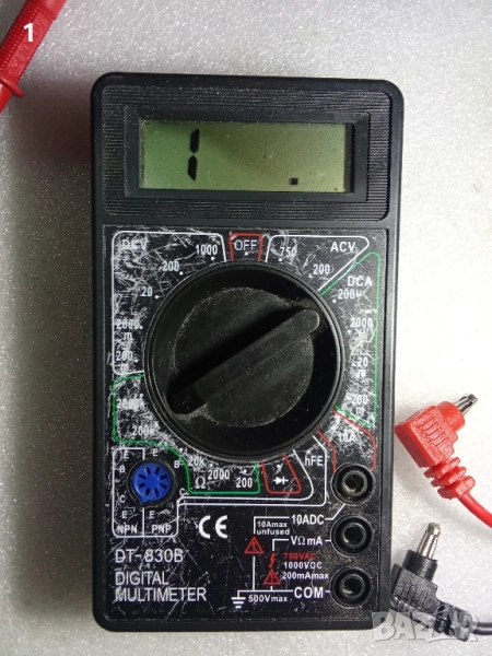 Мултицет DT-830B, снимка 1