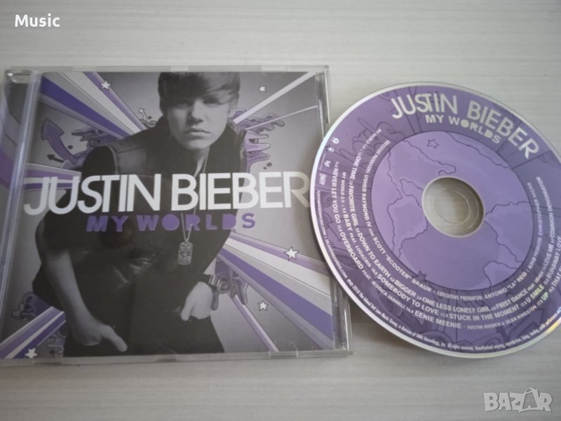 Justin Bieber ‎– My Worlds - оригинален диск, снимка 1