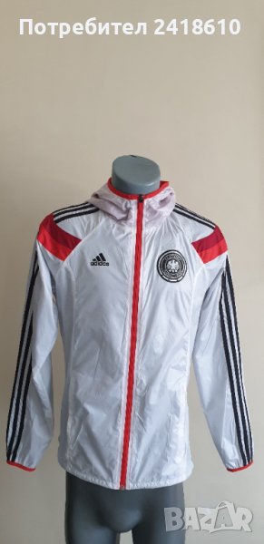 Adidas Deutschland /Germany Light Jacket Mens Size S ОРИГИНАЛ! Мъжко Яке ветровка !, снимка 1