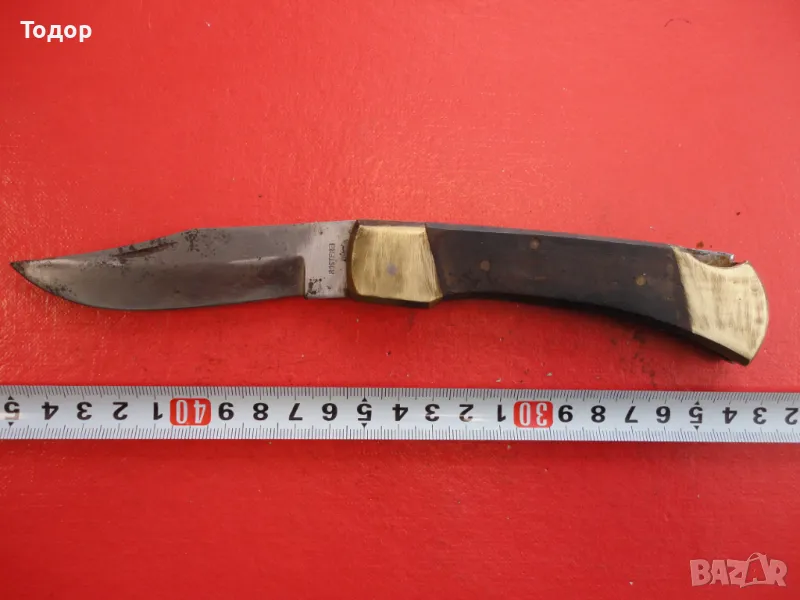 Немски полуавтоматичен джобен нож 11, снимка 1