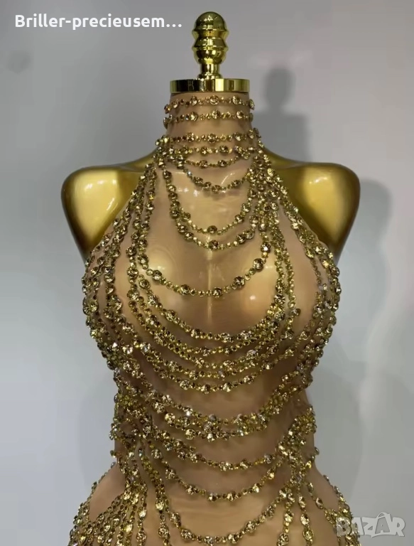 Рокля с камъни , снимка 1