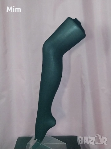 Черни чорапи с широк ластик 