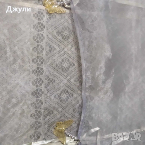 Комплект лилави Пердета, снимка 4 - Пердета и завеси - 52382809