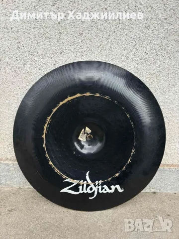 чинели ZILDJIAN PITCH BLACK china 18", снимка 3 - Ударни инструменти - 56542003