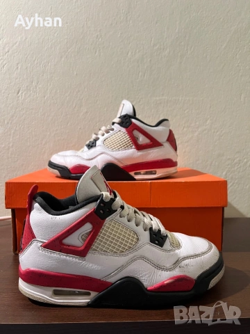 AIR JORDAN 4 RETRO GS RED CEMENT