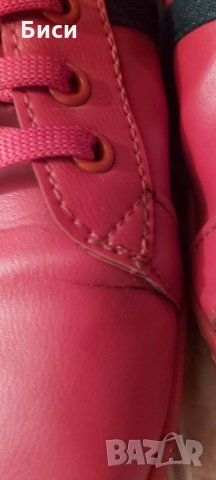 Gucci/Гучи-Оригинални дамски кецове от мека естествена кожа със сериен номер, снимка 6 - Кецове - 35409137