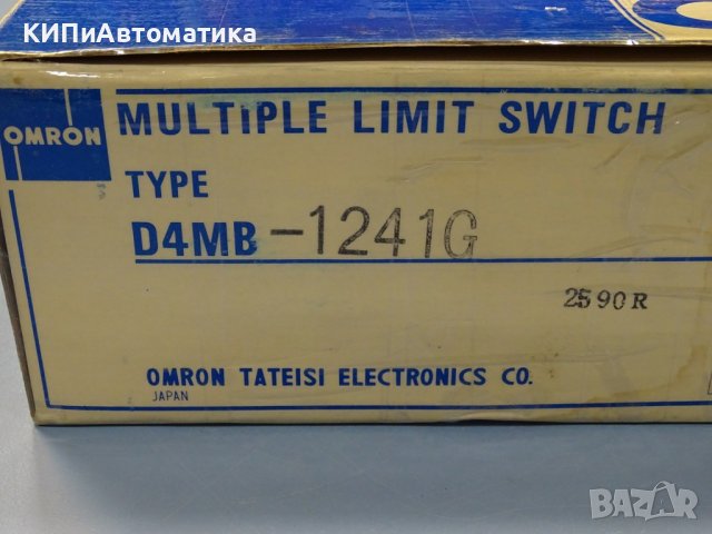 пистов изключвател Omron D4MB-1241G multiple 12-position limit switch, снимка 12 - Резервни части за машини - 37654981